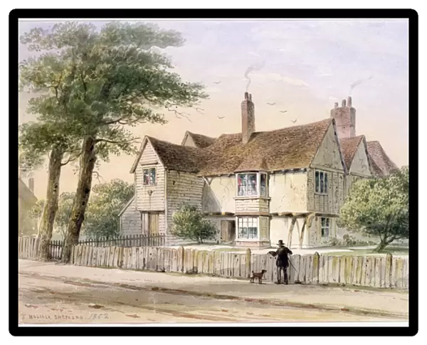 The Rectorial House, Newington Butts, 1852 (w  /  c on paper)