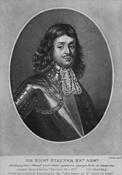 Portrait of Sir Richard Stainer, from Characters Illustrious in British History