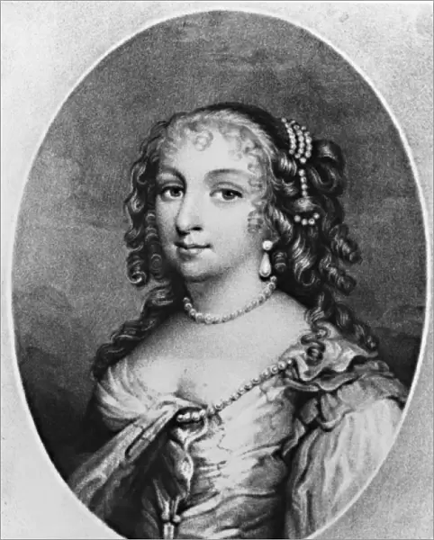 Portrait of Lady Denham, from Characters Illustrious in British History