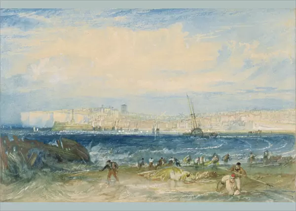 Margate, c. 1822 (w  /  c & scraping out on wove paper)