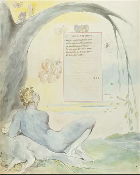 Ode on the Spring, design 6 for The Poems of Thomas Gray, 1797-98