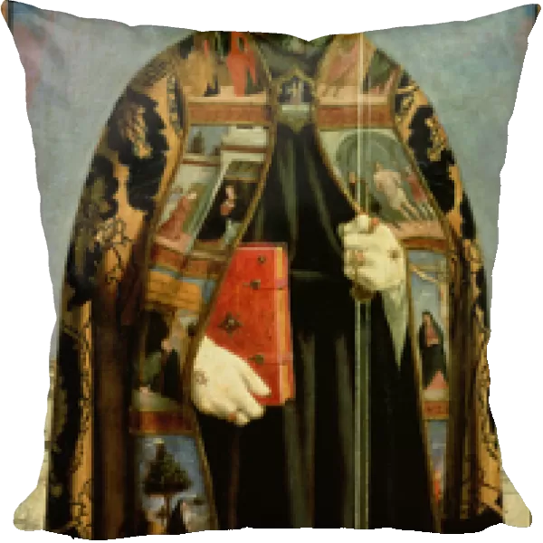 St. Augustine (oil on panel)