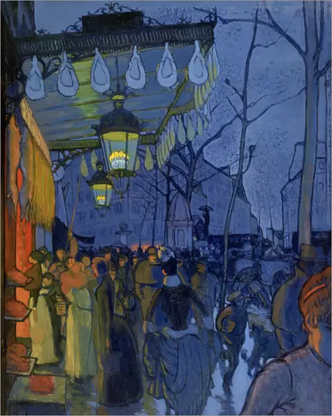 Street Scene, at Five in the Afternoon, 1887