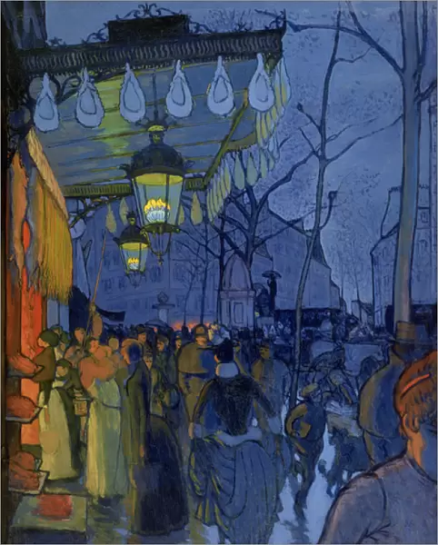 Street Scene, at Five in the Afternoon, 1887