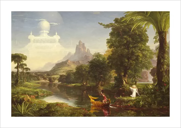 The Voyage of Life: Youth, 1842 (oil on canvas)