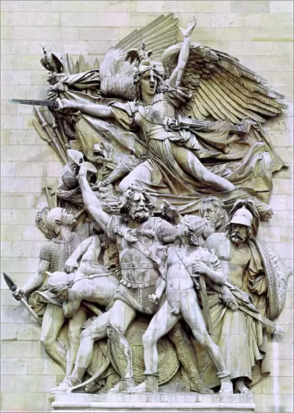La Marseillaise, detail from the eastern face of the Arc de Triomphe, 1832-35 (stone)