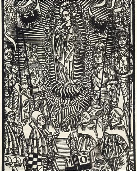 The Madonna in Glory, from A Catalogue of a Collection of Engravings, Etchings