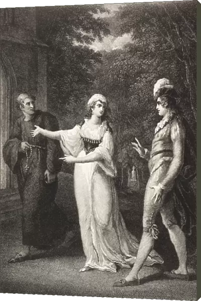 Olivias garden, Act IV, Scene III, from Twelfth Night, Or What You Will