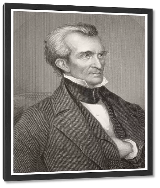James Knox Polk, from Gallery of Historical Portraits, published c. 1880 (litho)