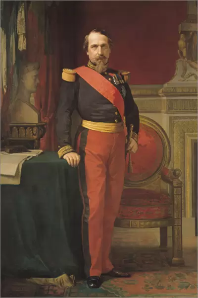 Portrait of Napoleon III (1808-73) 1862 (oil on canvas)