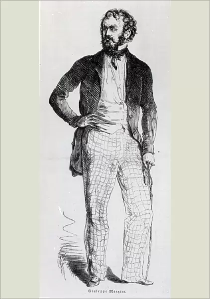 Giuseppe Mazzini (engraving)