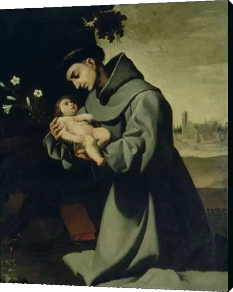 St. Anthony of Padua (oil on canvas)
