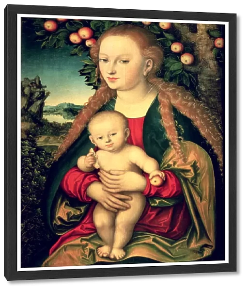Virgin and Child under an Apple Tree