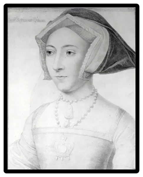 Jane Seymour, c. 1536 (chalk, pen & ink)