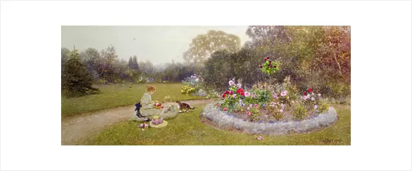 The Rose Garden, 1903 (w  /  c on paper)
