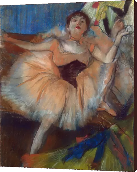 Seated Dancer, 1879-80 (pastel on cardboard)