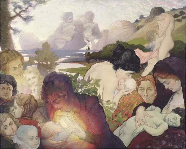 Maternity, 1893 (oil on canvas)