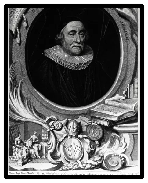 James Ussher, engraved by George Vertue, 1738 (engraving)