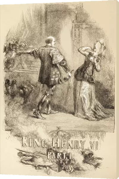 Henry VI, Part I, 1890 (litho)
