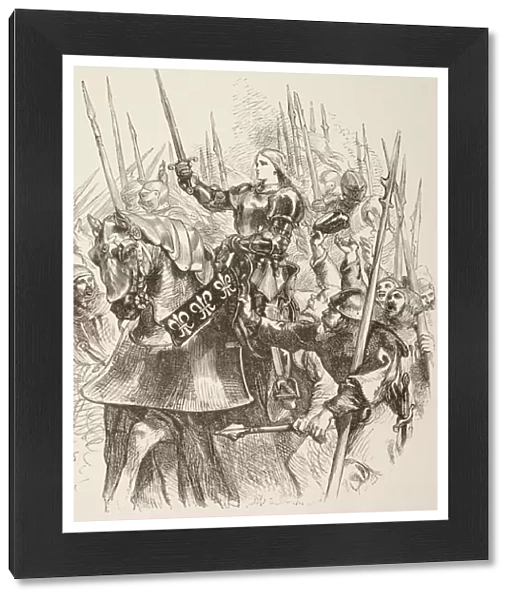 Joan of Arc, 1890 (litho)