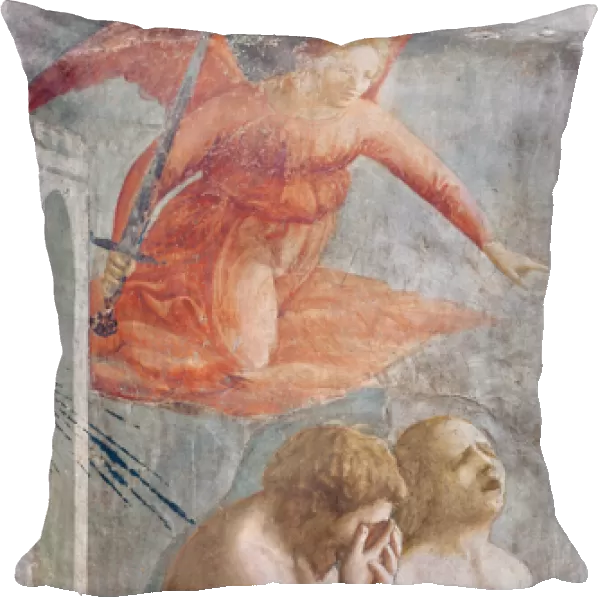 Detail of Adam and Eve Banished from Paradise, c. 1427 (fresco) (detail of 30029)