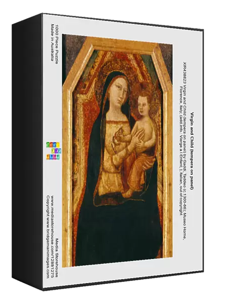 Virgin and Child (tempera on panel)