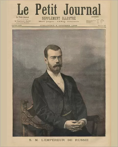 His Majesty Emperor Nicholas II of Russia, front cover illustration of Le Petit Journal