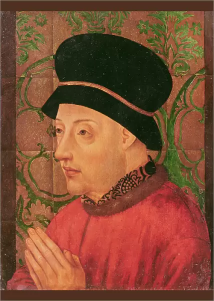 Portrait of King John I of Portugal (oil on canvas)