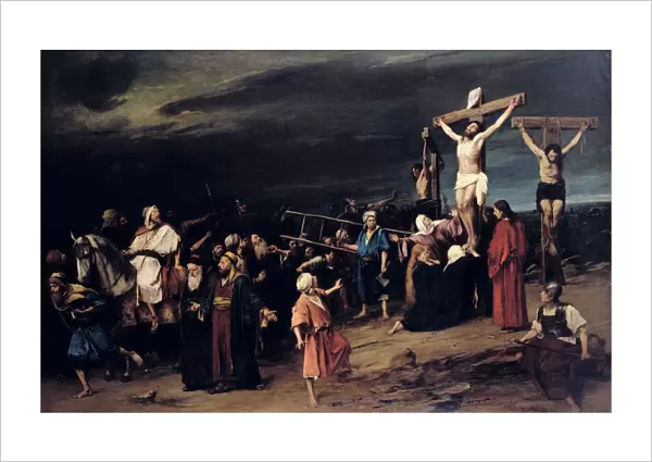Christ on the Cross, 1884 (oil on canvas)