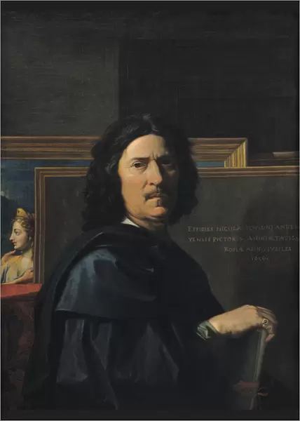 Portrait of the Artist, 1650 (oil on canvas)