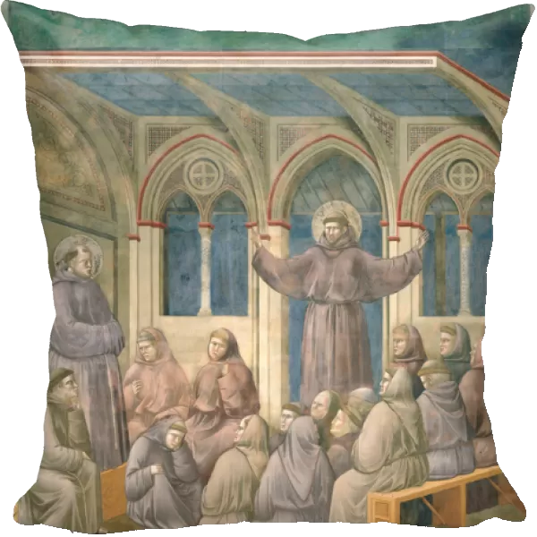 The Apparition at the Chapter House at Arles, 1297-99 (fresco)