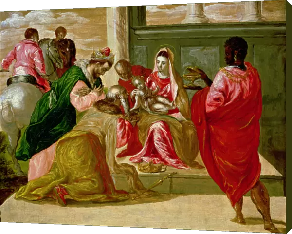 The Adoration of the Magi, 1567-70 (oil on panel)