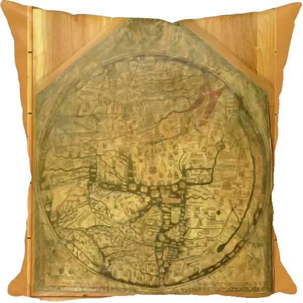 Mappa Mundi, c. 1290 (vellum)