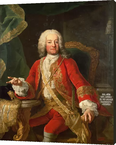Count Carl Anton von Harrach, Master Falconer and Lord Lieutenant of Austria