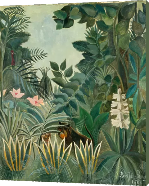 The Equatorial Jungle, 1909 (oil on canvas)