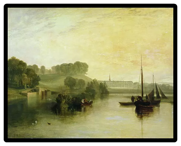 Petworth, Sussex, the Seat of the Earl of Egremont: Dewy Morning, 1810 (oil on canvas)