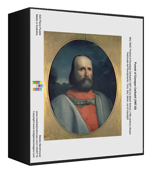 Portrait of Giuseppe Garibaldi (1807-82)