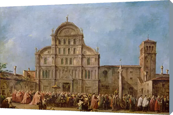 Easter Procession of the Doge of Venice at the Church of San Zaccaria, c. 1766-70