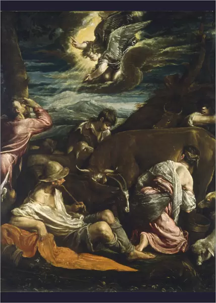 The Annunciation to the Shepherds, c. 1555  /  1560 (oil on canvas)