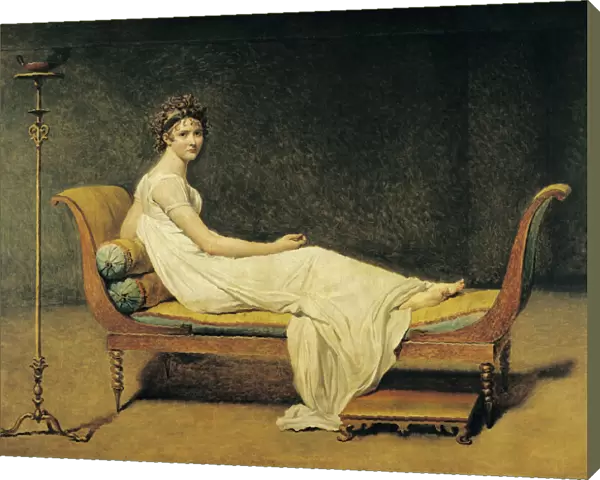 Madame Recamier, 1800 (oil on canvas)