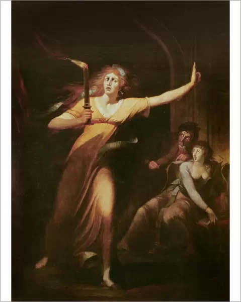 Lady Macbeth Sleepwalking, 1783 (oil on canvas)