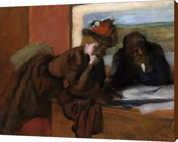 The Conversation, 1885-95 (oil on canvas)