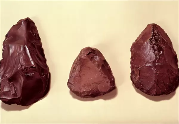 Flint axe heads (stone)