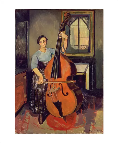 Woman with a Double Bass, 1908