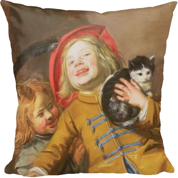 Laughing Children with a Cat, 1629