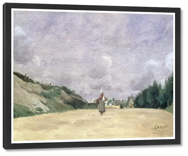 A Road in Normandy, c. 1860-65