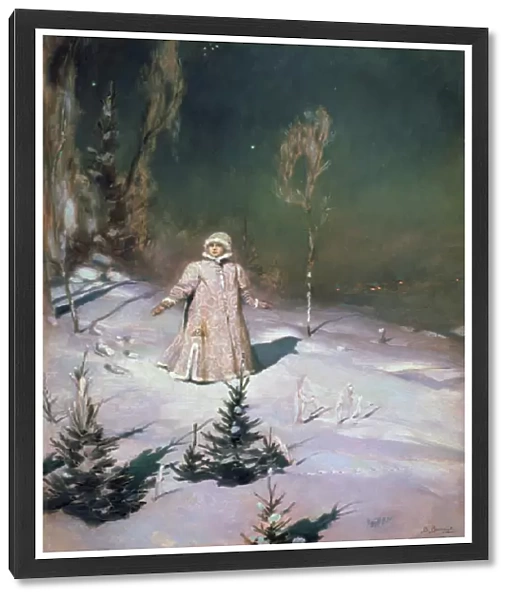 Snow Maiden, 1899 (oil on canvas)