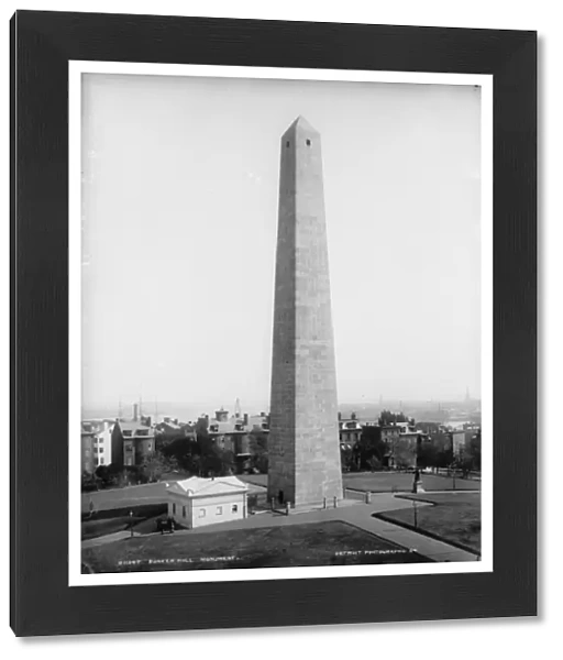 Bunker Hill Monument, Charlestown, Massachusetts, c. 1890-99 (b  /  w photo)