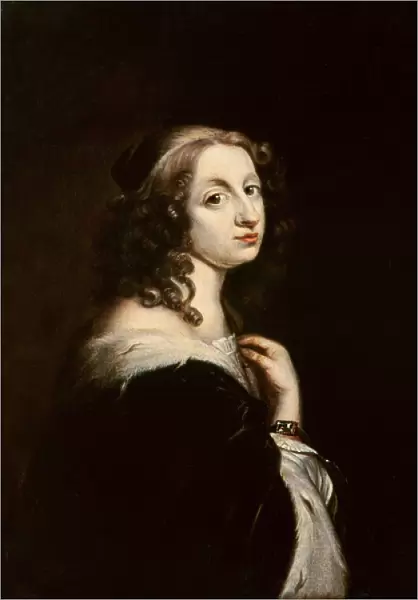 Christina, Queen of Sweden, c. 1650 (oil on copper)