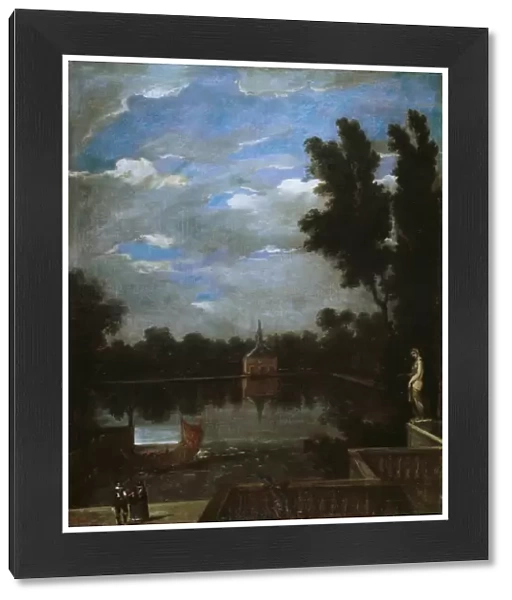 Grand Pond of the Buen Retiro, c. 1657 (oil on canvas)